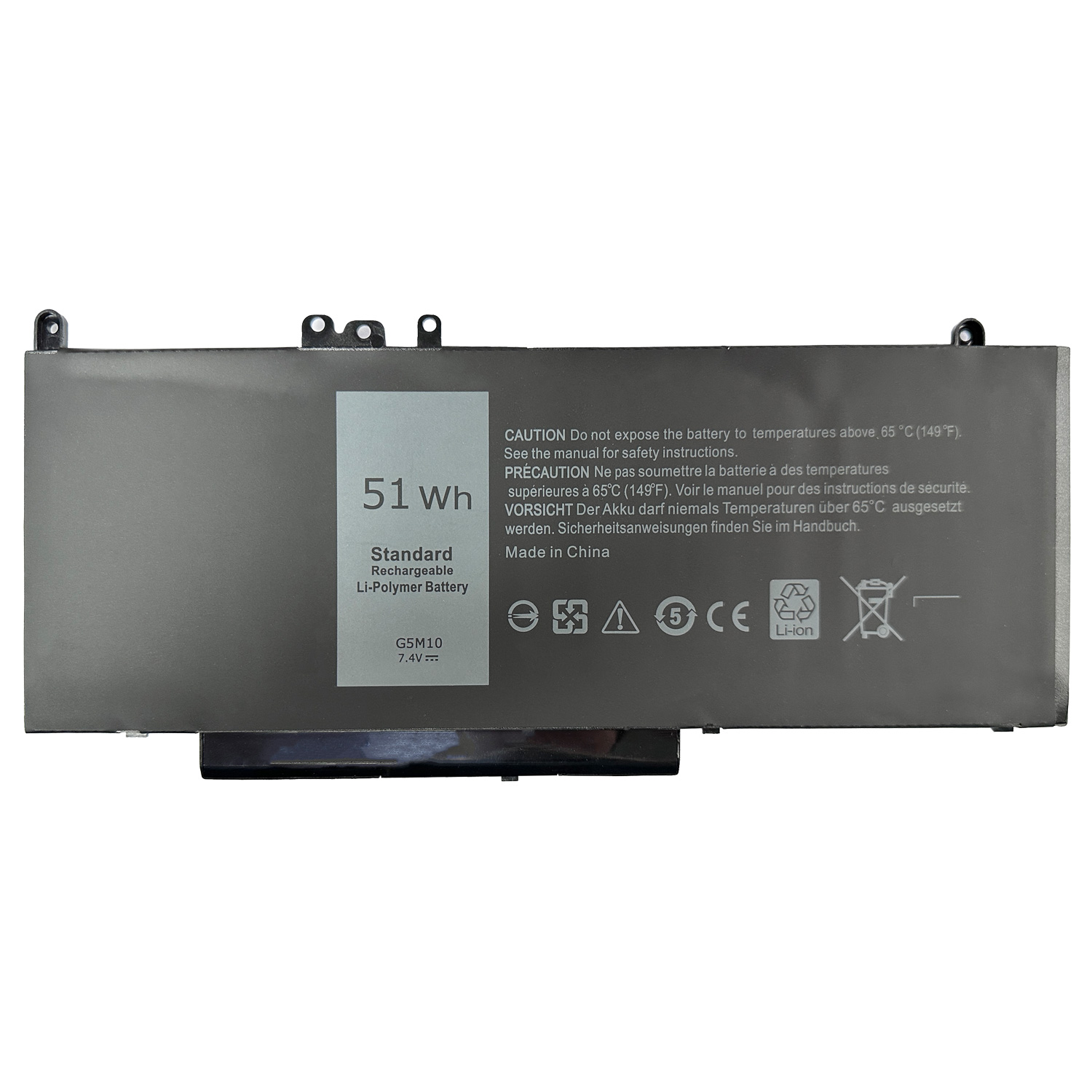 7.4V 51WH G5M10 Replacement OEM Laptop Battery for DELL Latitude E5470 E5250 E5450 Notebook